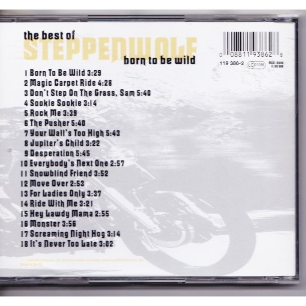 Born to be wild (CD)