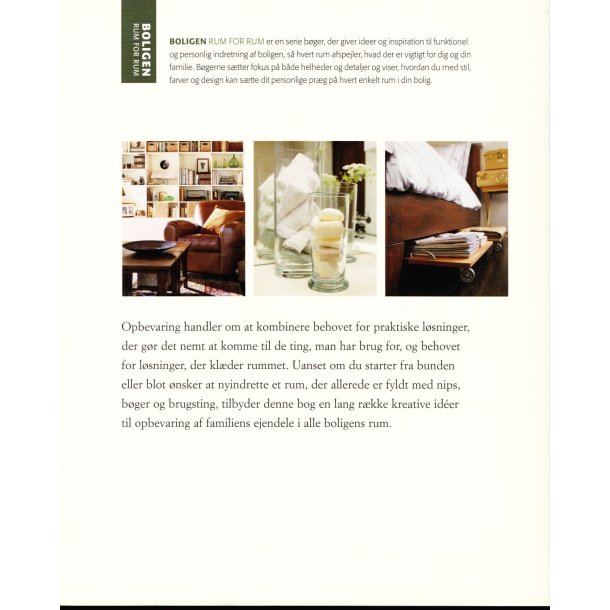 Boligen rum for rum - Stil frem og gem v�k (Bog)