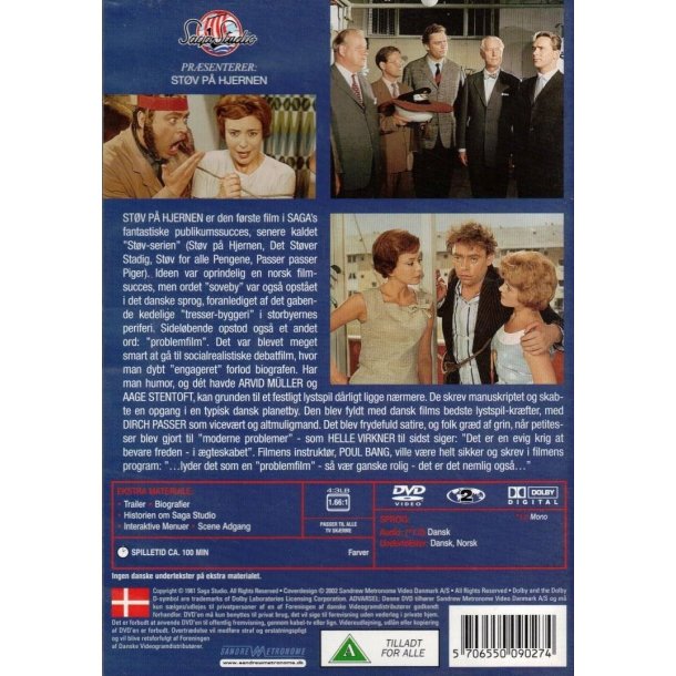 St�v paa hjernen (DVD)