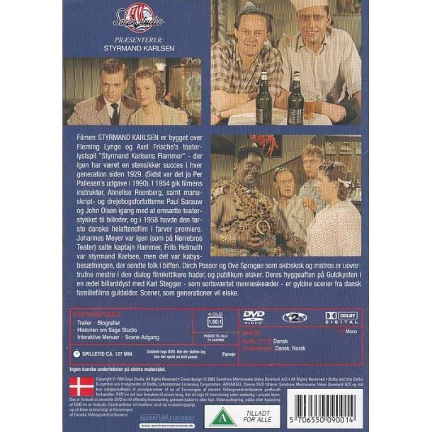 Styrmand Karlsen (DVD)