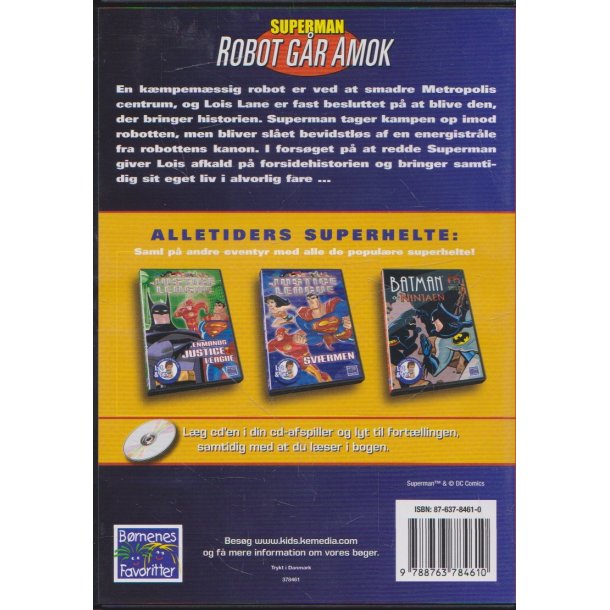 Superman - Robot g�r amok (Lydbog)
