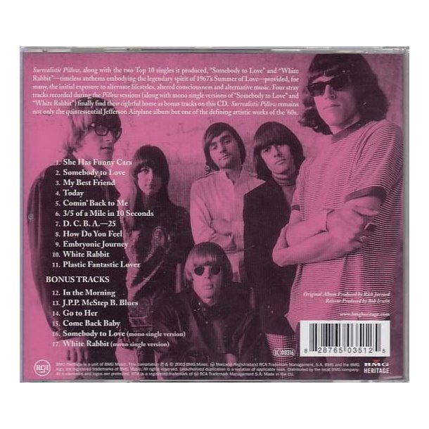 Surrealistic Pillow (CD)