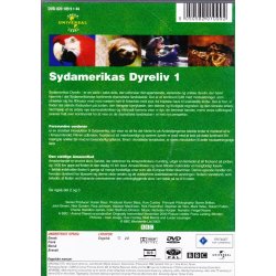 Sydamerikas dyrliv 1 (DVD)