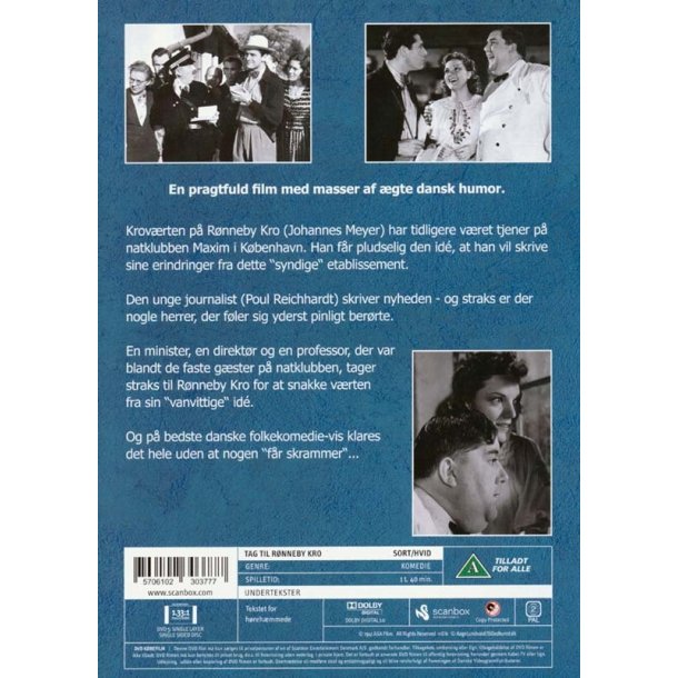 Tag til R�nneby Kro (DVD)