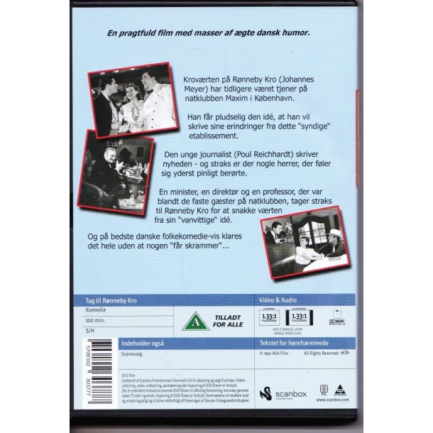 Tag til R�nneby Kro (DVD)