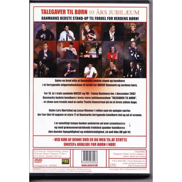 Talegaver til b�rn - 10 �rs jubil�um (DVD)