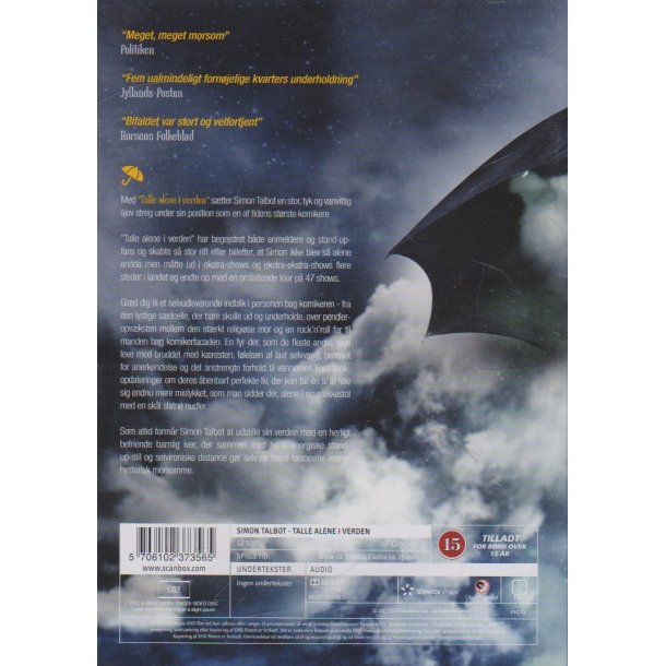 Simon Talbot - Talle alene i verden (DVD)