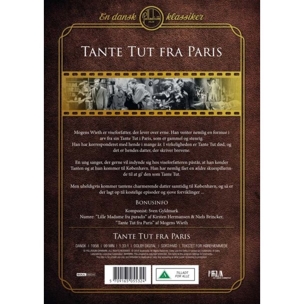 Tante Tut fra Paris (DVD)