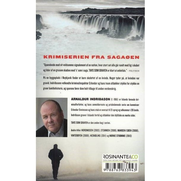 Tavs som graven (Bog)