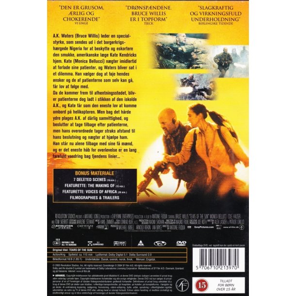 Tears of the sun (DVD)