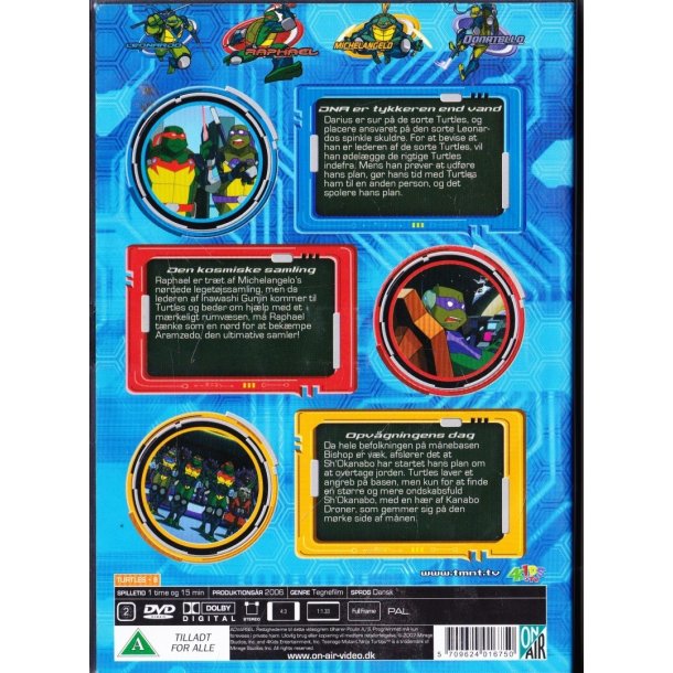 Teenage mutant ninja Turtles 8 Fast forward - Tidsrejsen (DVD)