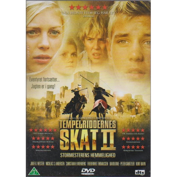 Tempelriddernes skat 2 (DVD)