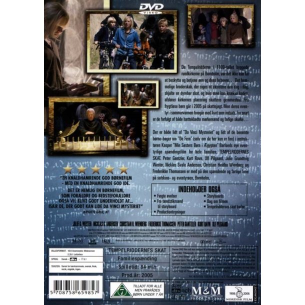 Tempelriddernes Skat (DVD)