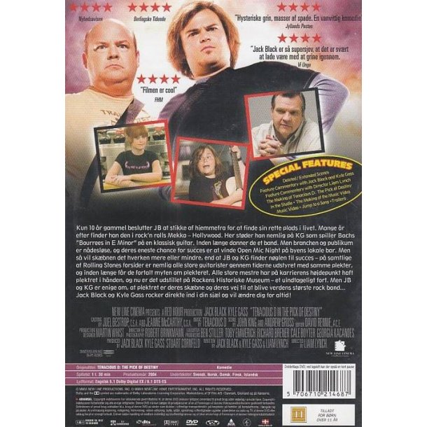 Tenacious D - The Pick of Destiny (DVD)
