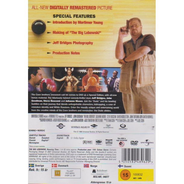 The big Lebowski (DVD)