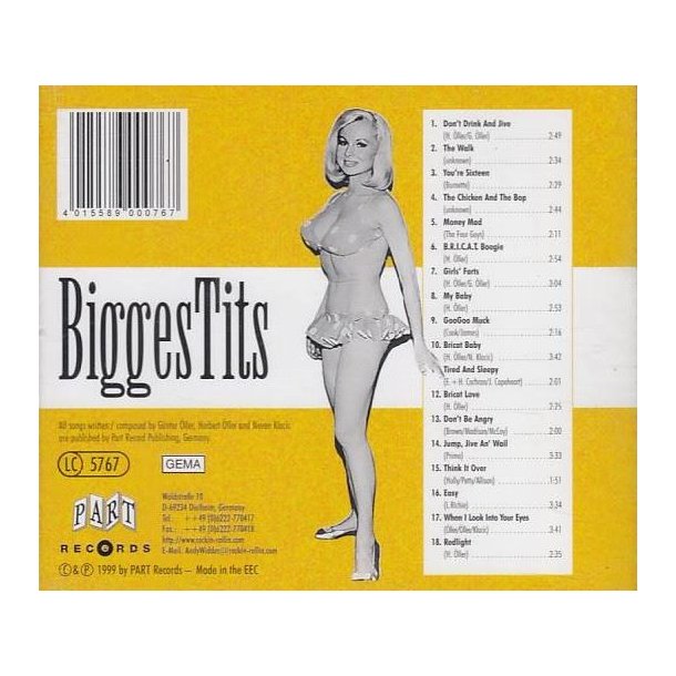  BiggesTits (CD)