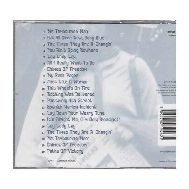 The Byrds Play The Songs Of Bob Dylan (CD)