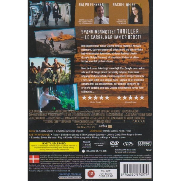 The Constant gardener (DVD)