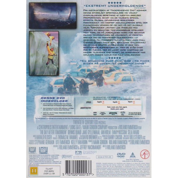 The Day after tomorrow (DVD)