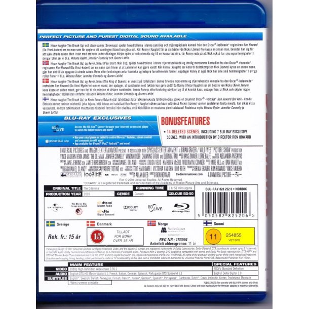 The dilemma (Blu-ray)