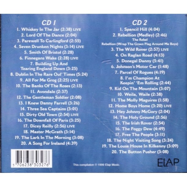 The Dubliners - 40 greatest hits (CD)