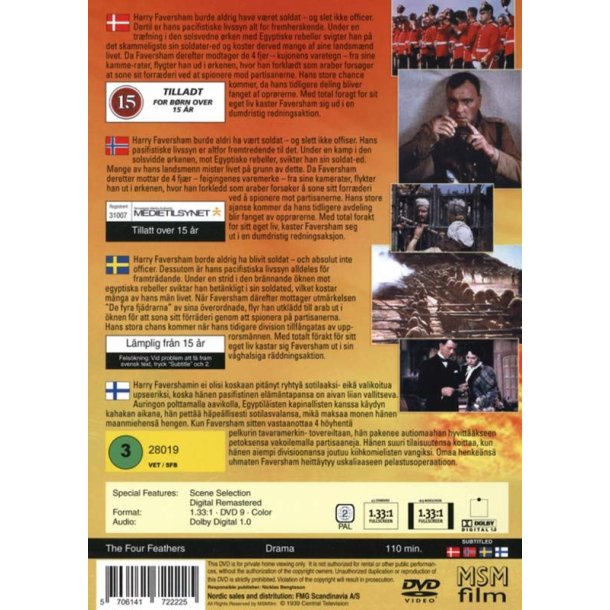 The Four feathers (DVD)