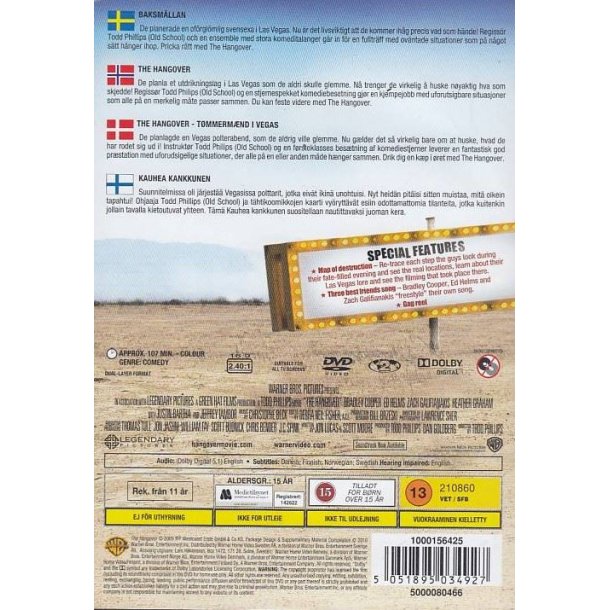 The Hangover - Extended cut (DVD)