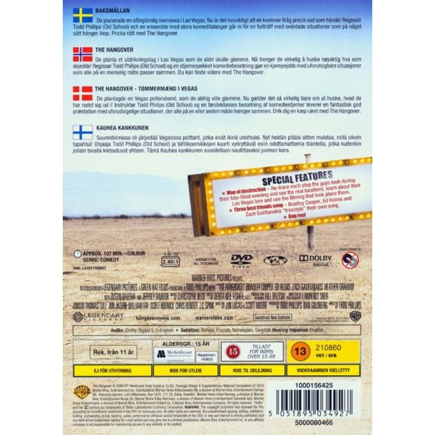 The Hangover - Extended cut (DVD)