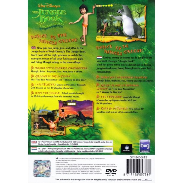 Walt Disney's The Jungle Book - Groov party (Spil)