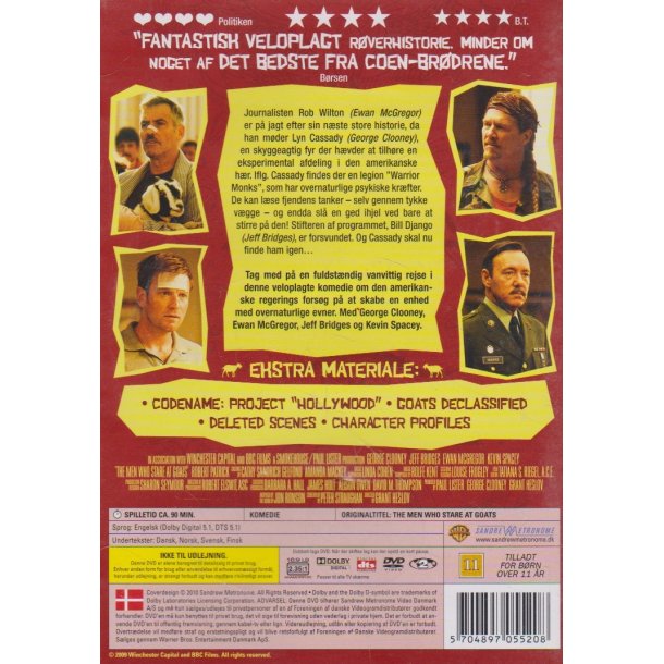The men who stare at goats (DVD)