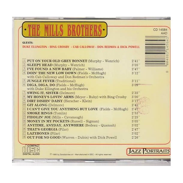 The Mills Brothers (CD)