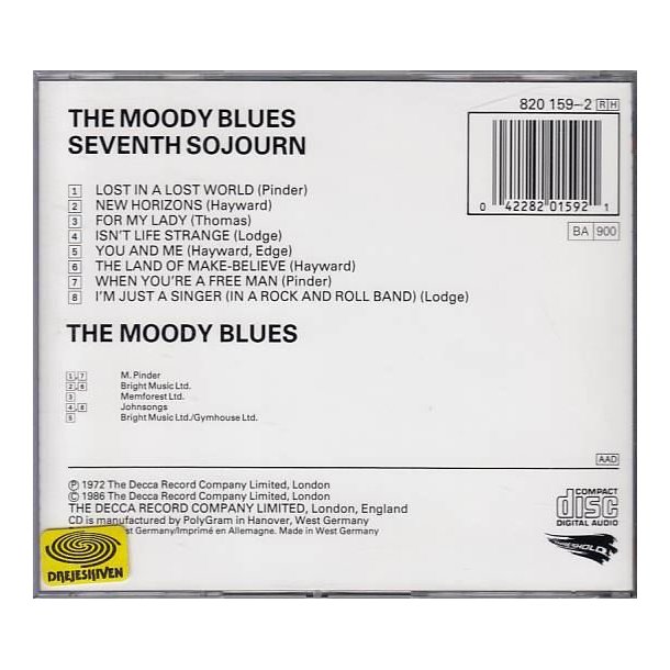 Seventh Sojourn (CD)