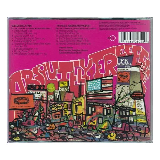 Absolutely Free (CD)