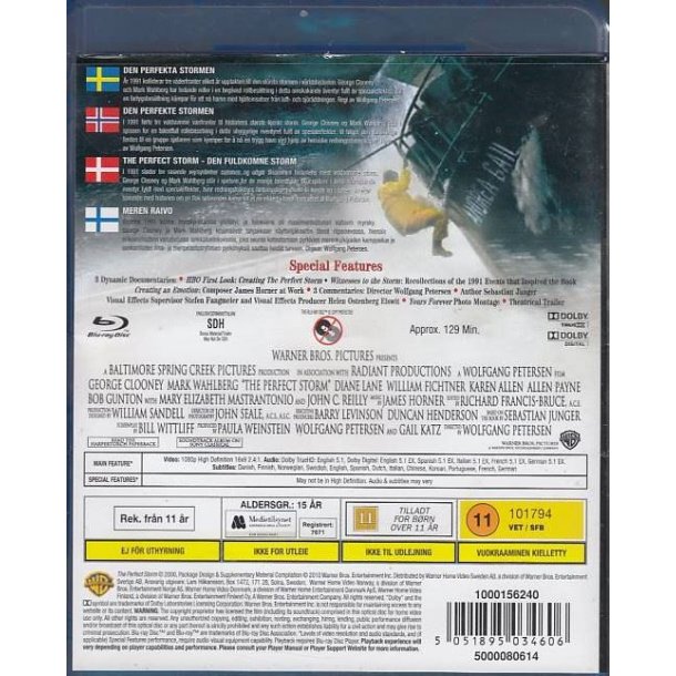 The Perfect storm (Blu-ray)