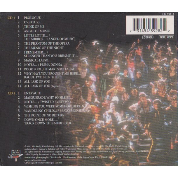 The Phantom of the opera (CD)