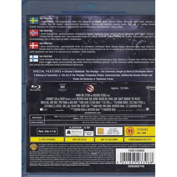 The Prestige (Blu-ray)