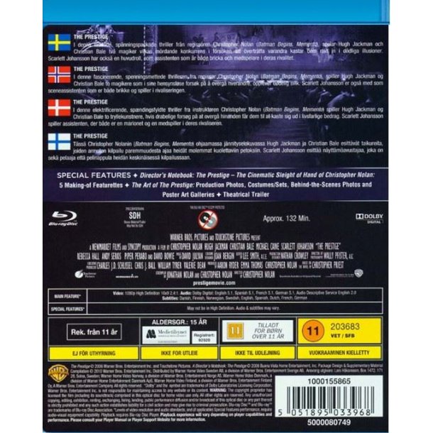 The Prestige (Blu-ray)