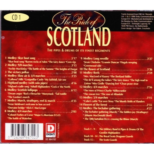 The Pride of Scotland vol. 1 (CD)