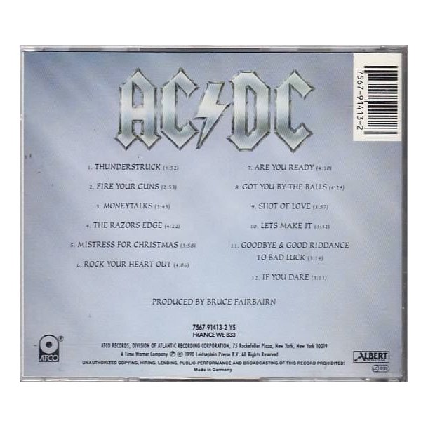 The Razors Edge (CD)