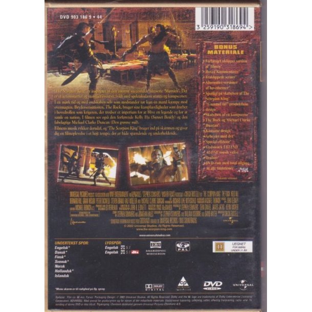 The Scprpion King (DVD)
