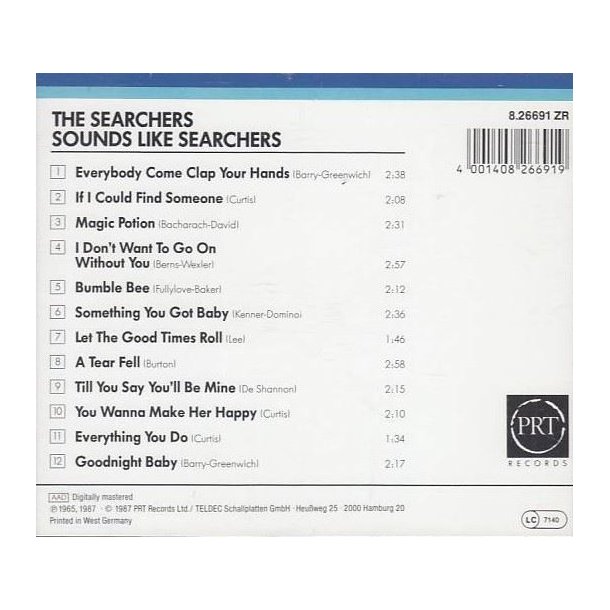 Sounds Like Searchers (CD)