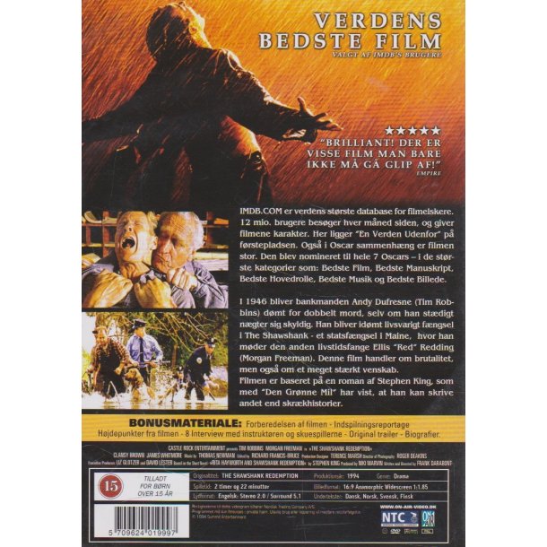 The Shawshank redemption (DVD)