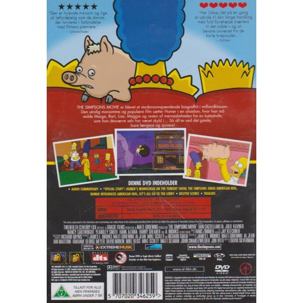 The Simpsons movie (DVD)