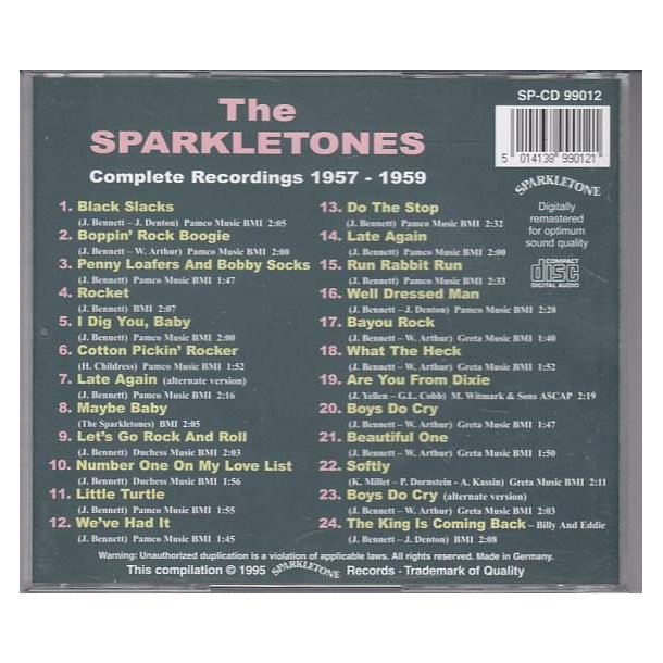 Complete Recordings 1957-1959 (CD)