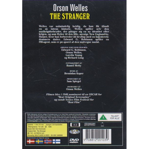 The Stranger (DVD)