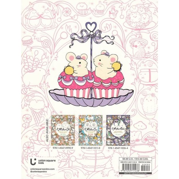 A Million Kawaii Cuties - The Sweetest Things to Color (Bog)
