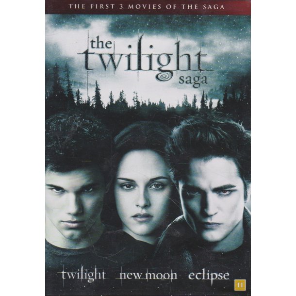 The Twilight saga - Twilight - New moon - Eclipse (DVD)