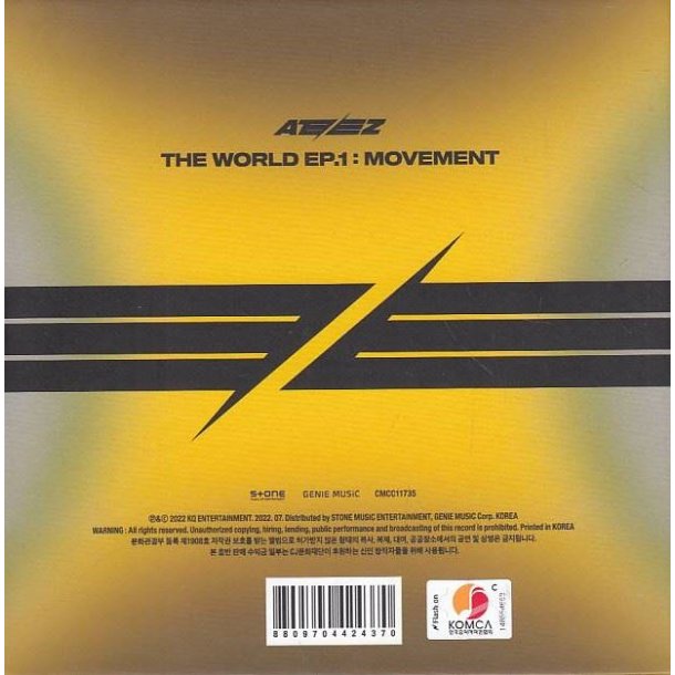 The World Ep.1 - Movement  Diary Version. (CD)