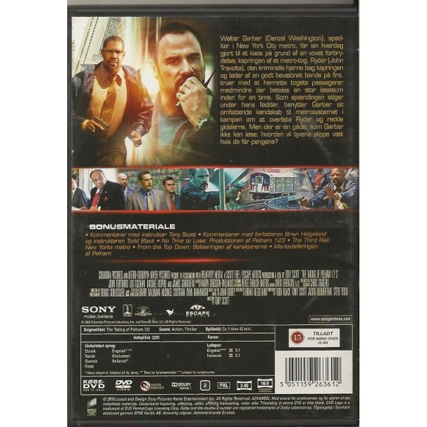 The Taking of Pelham 123 (DVD)