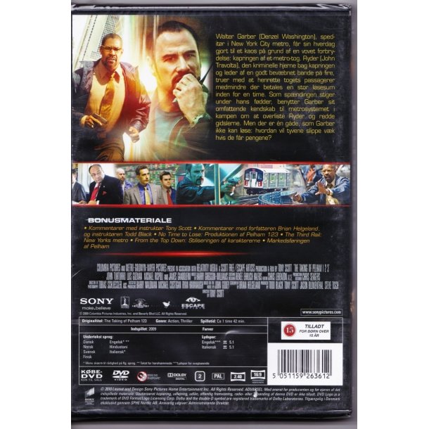 The talking of Pelham 123 (DVD)